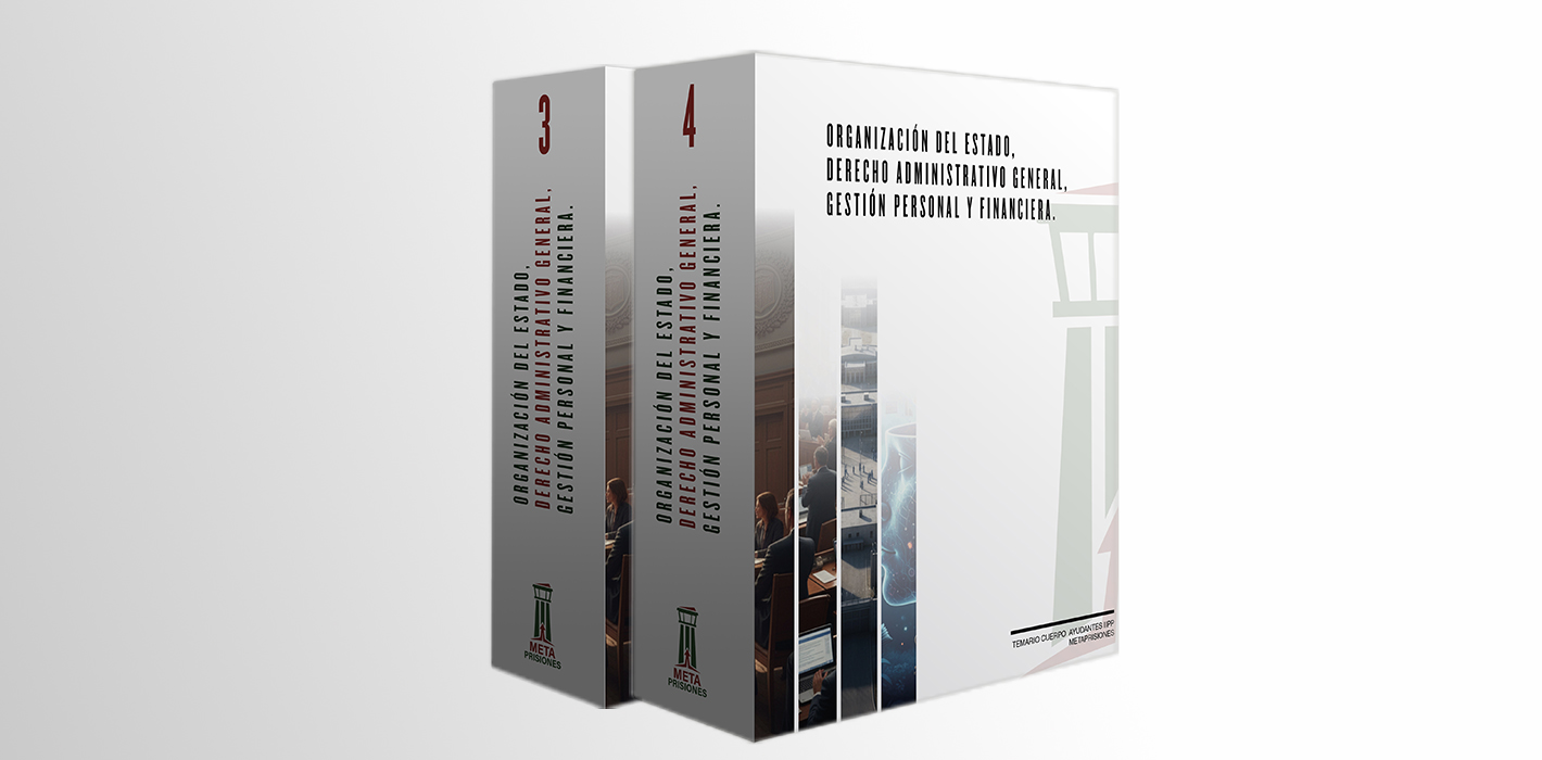 Tomos 3 y 4 Derecho Organización del Estado. Derecho Administrativo General. Gestión de Personal y Gestión 
